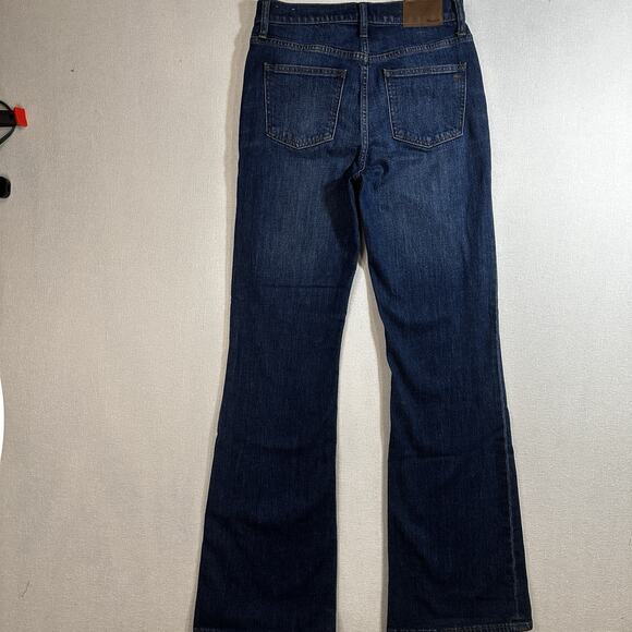 Madewell Women’s Flea Market Flare Jeans Size 27 Button Fly - Picture 8 of 9